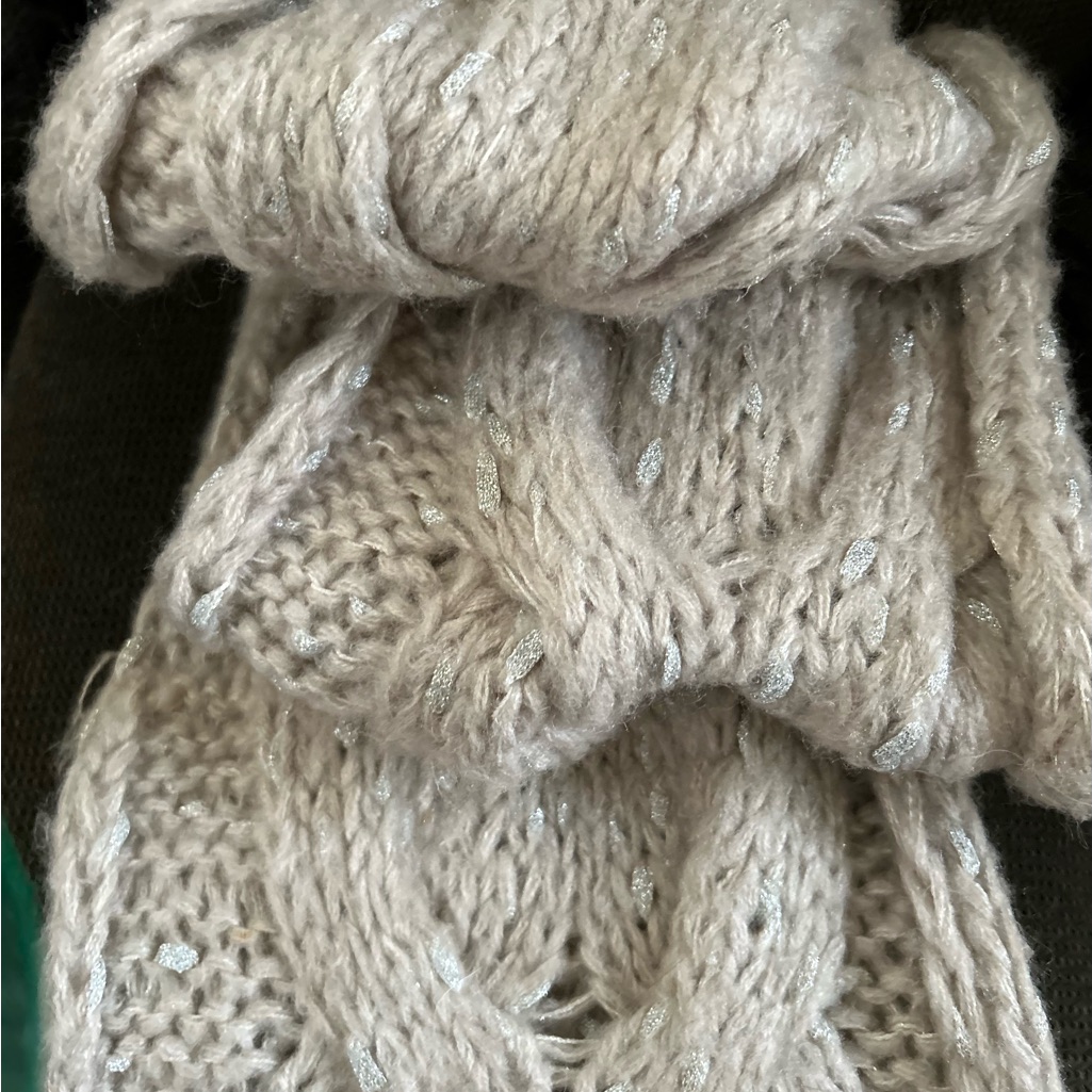 Cream Scarf